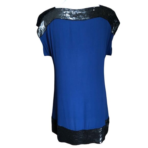 NWT-French Connection Beaded Shift Dress-Size 6 - Picture 4 of 14